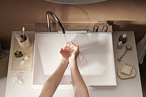 Hansgrohe Avalegra AquaUnit Bataryalı Lavabo 58 cm 22472000 - 3