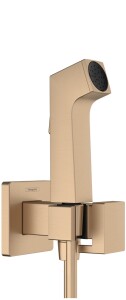 Hansgrohe Bidette E Taharet Seti Soğuk Su Mat Bronz 29231140 - Hansgrohe