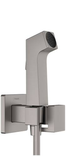 Hansgrohe Bidette E Taharet Seti Soğuk Su Mat SiyahKrom 29231340 - 1