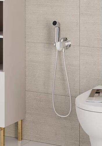 Hansgrohe Bidette S Taharet Seti Sıcak/Soğuk Su Mat Beyaz 29232700 - 2