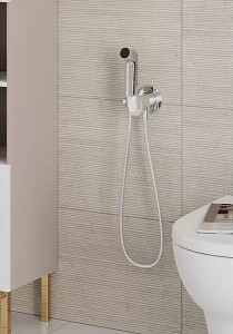 Hansgrohe Bidette S Taharet Seti Sıcak/Soğuk Su Mat Siyah 29232670 - 2