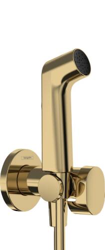 Hansgrohe Bidette S Taharet Seti Sıcak/Soğuk Su Parlak Altın 29232990 - 1