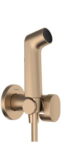 Hansgrohe Bidette S Taharet Seti Soğuk Su Mat Bronz 29230140 - 1