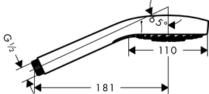 Hansgrohe Croma Select S 3 Akışlı El Duşu 26801400 - 3