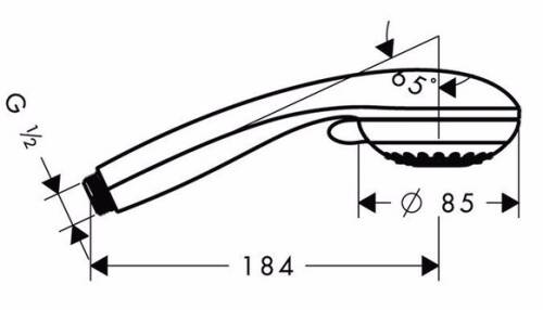 Hansgrohe Crometta 85 Vario 2Jet El Duşu 28562000 - 2