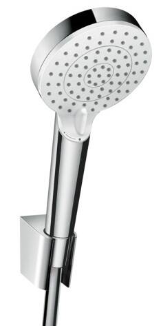 Hansgrohe Crometta Vario El Duşu Seti 160cm Beyaz/Krom 26692400 - 1