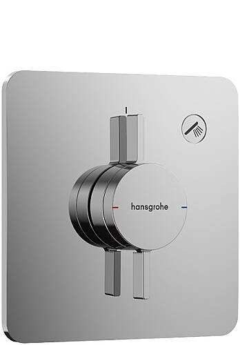 Hansgrohe DuoTurn Q Ankastre Banyo Bataryası 1 Çıkış 75614000 - 1