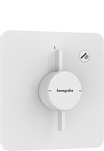 Hansgrohe DuoTurn Q Ankastre Banyo Bataryası 1 Çıkış Mat Beyaz 75614700 - 1