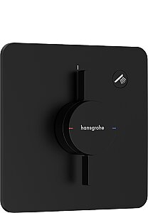 Hansgrohe DuoTurn Q Ankastre Banyo Bataryası 1 Çıkış Mat Siyah 75614670 - 1