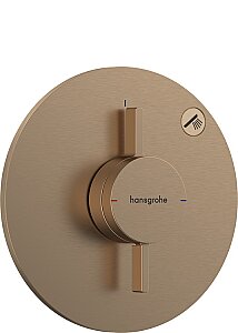 Hansgrohe DuoTurn S Ankastre Banyo Bataryası 1 Çıkış Mat Bronz 75618140 - 1