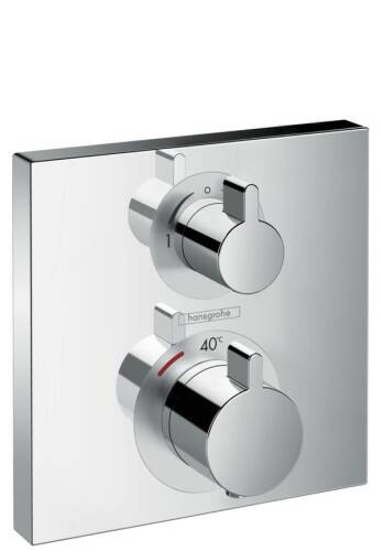 Hansgrohe Ecostat Square Termostatik Banyo Bataryası 2 Çıkış 15714000 - 1