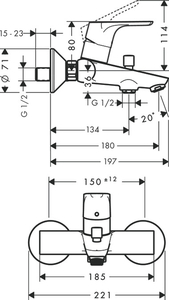 Hansgrohe Focus Duş Seti - 5