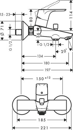 Hansgrohe Focus Duş Seti - 5