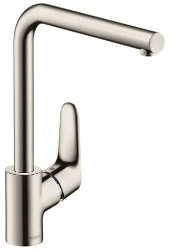 Hansgrohe Focus M41 Eviye Bataryası Paslanmaz Çelik 31817800 - 1