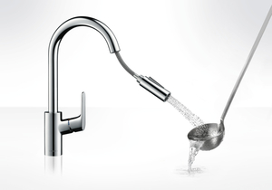 Hansgrohe Focus Spiralli Eviye Bataryası 2 Akışlı 31815000 - 3