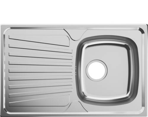 Hansgrohe HG S21 S210-F340 Ankastre Eviye Paslanmaz Çelik 43350800 - 1