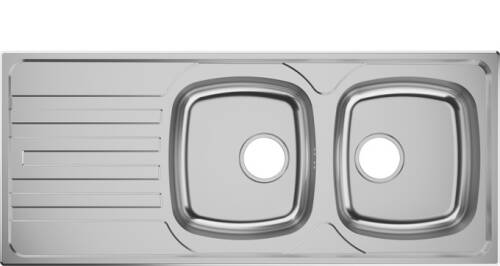 Hansgrohe HG S21 S210-F720 Ankastre Eviye Paslanmaz Çelik 43351800 - 1