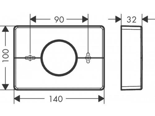 Hansgrohe Hijyenik Poşet Kutusu 41773000 - 2