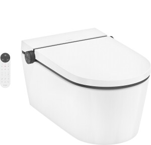 Hansgrohe LavaPura Element S Akıllı Asma Klozet Seti Beyaz 63021450 - 1
