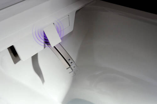 Hansgrohe LavaPura Element S Akıllı Asma Klozet Seti Beyaz 63021450 - 3
