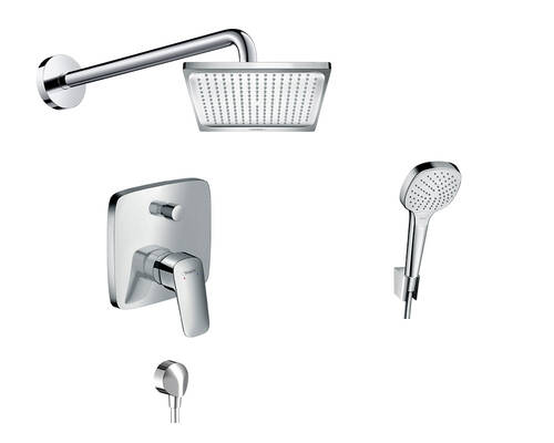 Hansgrohe Logis Ankastre Duş Sistemi Krom - 1