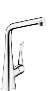 Hansgrohe Metris M71 Eviye Bataryası Pencere Önü Montaj 14823000 - 1