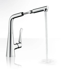 Hansgrohe Metris M71 Eviye Bataryası Spiralli 14821000 - 2