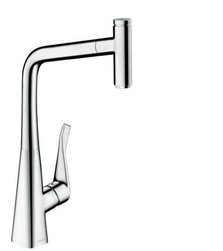 Hansgrohe Metris Select M71 Eviye Bataryası Spiralli 14884000 - 1