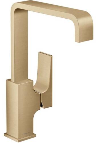 Hansgrohe Metropol Dönebilen Lavabo Batarya Mat Bronz 32511140 - 1