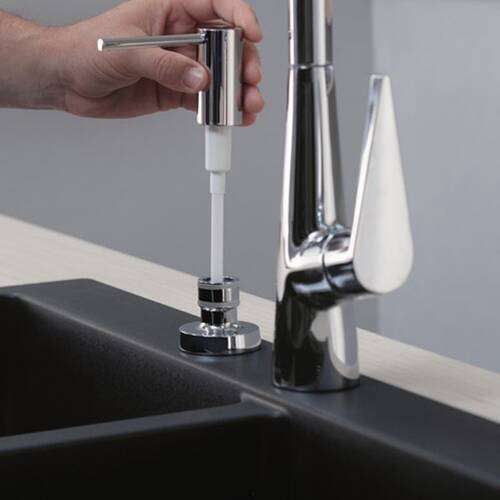 Hansgrohe Mutfak Sıvı Sabunluk Krom 40438000 - 3