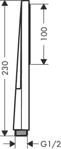 Hansgrohe Pulsify E Baton El Duşu 100 1jet EcoSmart 24320000 - 4