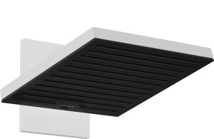 Hansgrohe Pulsify E Tepe Duşu 26 cm 2 Jet EcoSmart Mat Beyaz 24350700 - 1