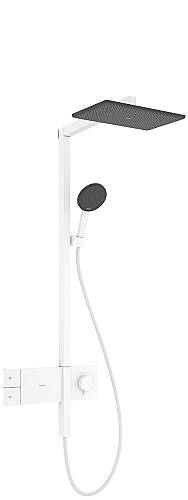 Hansgrohe Raindance Alive Q Termostatik Duş Kolonu EcoSmart Mat Beyaz 24581700 - 1