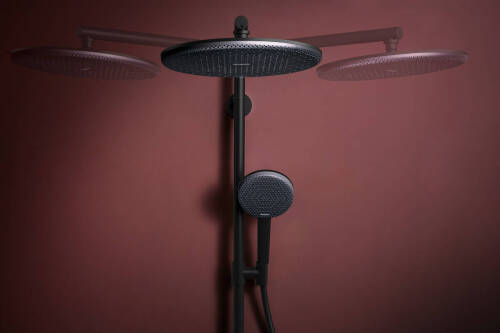 Hansgrohe Raindance Alive S Puro Termostatik Duş Kolonu Mat Siyah 24592670 - 2