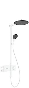 Hansgrohe Raindance Alive S Termostatik Duş Kolonu EcoSmart Mat Beyaz 24583700 - Hansgrohe