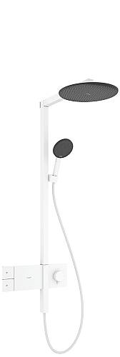 Hansgrohe Raindance Alive S Termostatik Duş Kolonu EcoSmart Mat Beyaz 24583700 - 1