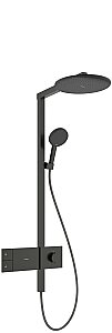 Hansgrohe Raindance Alive S Termostatik Duş Kolonu EcoSmart Mat SiyahKrom 24583340 - Hansgrohe