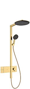 Hansgrohe Raindance Alive S Termostatik Duş Kolonu EcoSmart Parlak Altın 24583990 - Hansgrohe