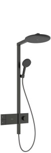 Hansgrohe Raindance Alive S Termostatik Duş Kolonu Mat SiyahKrom 24582340 - 1