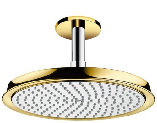 Hansgrohe Raindance Classic Air 24cm Tepe Duşu Krom/Altın 27405090 - 1