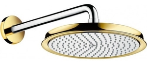 Hansgrohe Raindance Classic Air Duvardan Tepe Duşu Krom-Altın 27424090 - 1