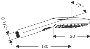 Hansgrohe Raindance El Duşu 3Jet Mat Beyaz 26520700 - 3