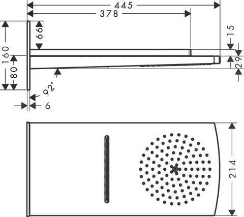 Hansgrohe Raindance Rainfall Şelale 2jet Tepe Duşu 28433000 - 3