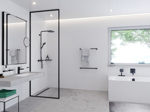 Hansgrohe Raindance Select S Termostatik Duş Kolonu Mat Siyah 27633670 - 2