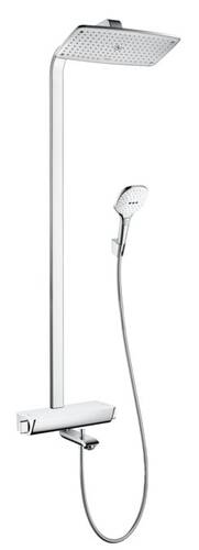 Hansgrohe Raindance Termostatik Duş Kolonu Beyaz Krom 27113400 - 1