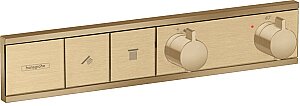 Hansgrohe RainDance Termostatik Tavana Sıfır Ankastre Duş Sistemi Mat Bronz - 4
