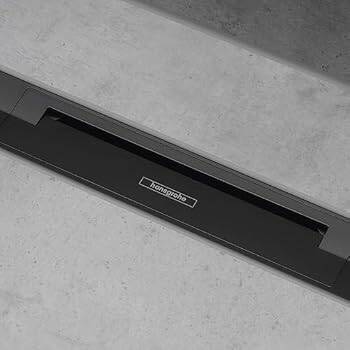 Hansgrohe RainDrain Flex Duş Kanalı 120cm Mat SiyahKrom 56047340 - 2