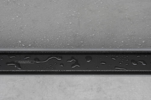 Hansgrohe RainDrain Match Seramik Kaplanabilir Çerçeveli 60cm Mat Siyah 56036670 - 2