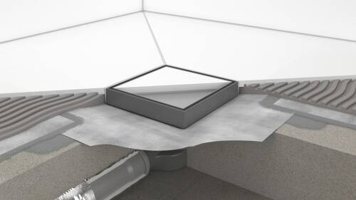 Hansgrohe RainDrain Point Yer Süzgeci 10x10 Seramik Kaplanabilir Mat Siyah 56247670 - 4