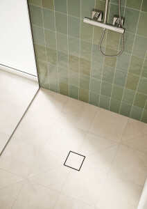 Hansgrohe RainDrain Point Yer Süzgeci 10x10 Seramik Kaplanabilir Paslanma Çelik 56247800 - 2